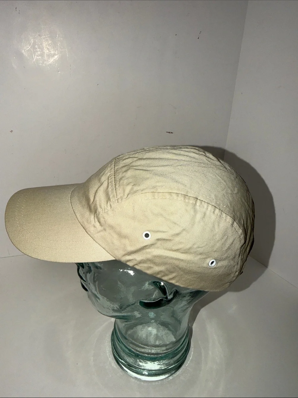 Men's Casual 5-Panel Cotton Baseball Cap - Beige